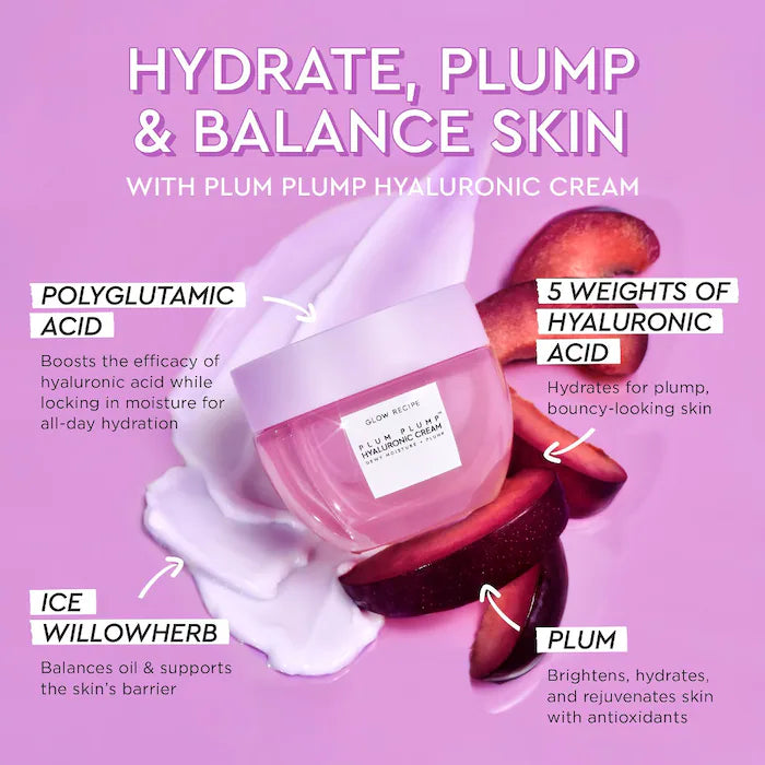 Glow Recipe  Plum Plump Refillable Hyaluronic Acid Moisturizer