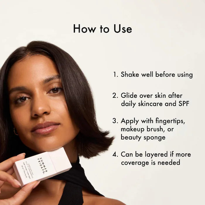 Summer Fridays  Sheer Skin Tint with Hyaluronic Acid + Squalane