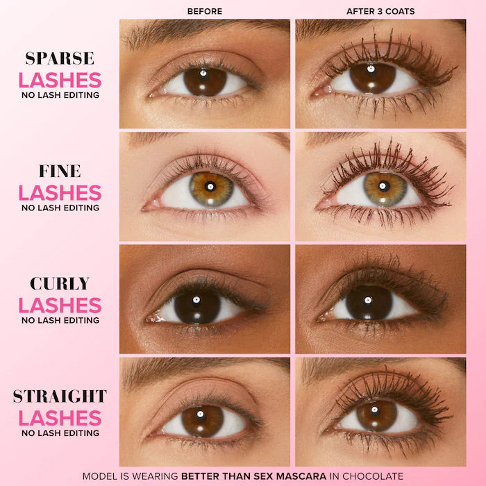 Two Faced Better Than Sex Volumizing & Lengthening Mascara