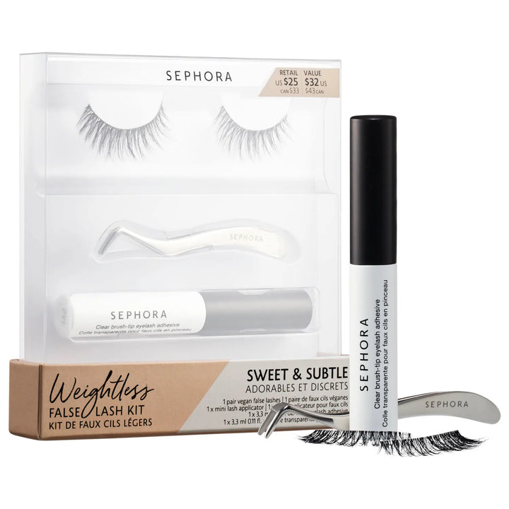 SEPHORA Weightless False Eyelash Kit