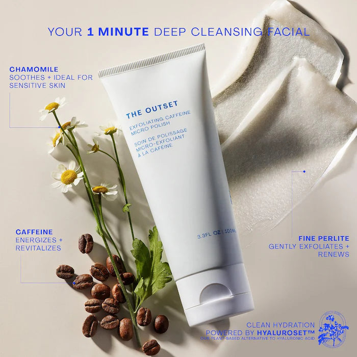 The Outset  Exfoliating Revitalizing & Energizing Caffeine Micro Polish