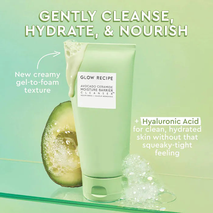 Glow Recipe  Avocado Ceramide Moisture Barrier Cleanser