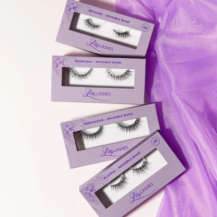 Lilly Lashes Sheer Band False Eyelashes