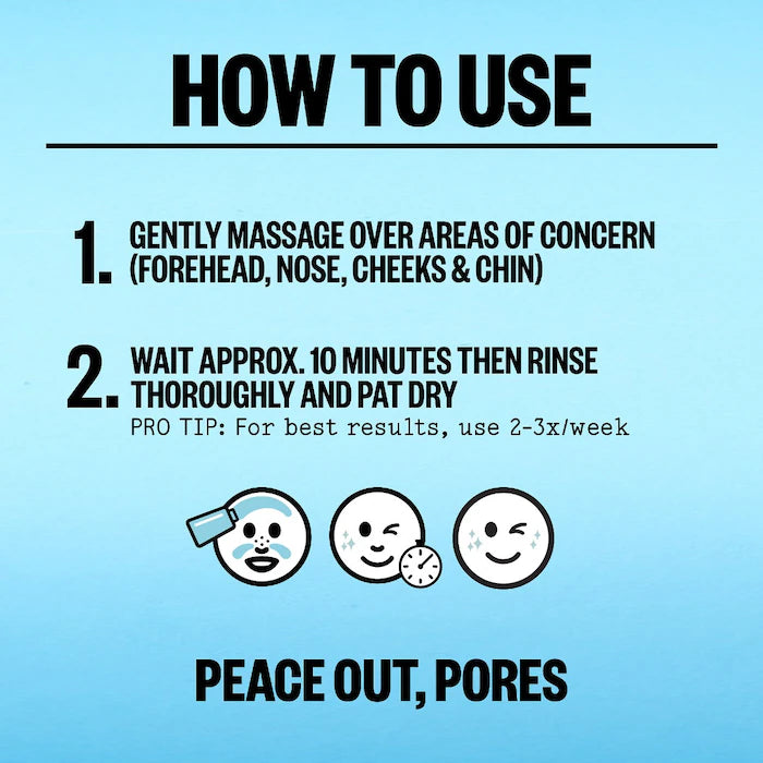 Peace Out  AHA Pore & Blackhead Exfoliator Multitasking Treatment Stick