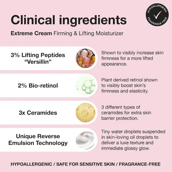 iNNBEAUTY PROJECT  Extreme Cream Anti-Aging, Firming, & Lifting Refillable Moisturizer