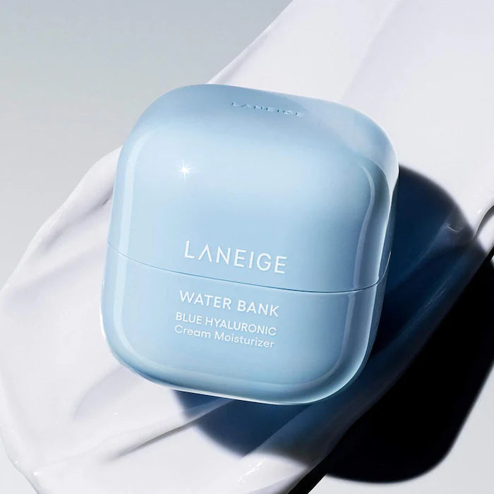 LANEIGE  Water Bank Blue Hyaluronic Cream Moisturizer for Moisture Barrier Repair