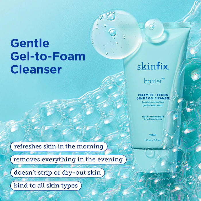 Skinfix  barrier+ Ceramide + Ectoin Hydrating Gentle Gel Cleanser