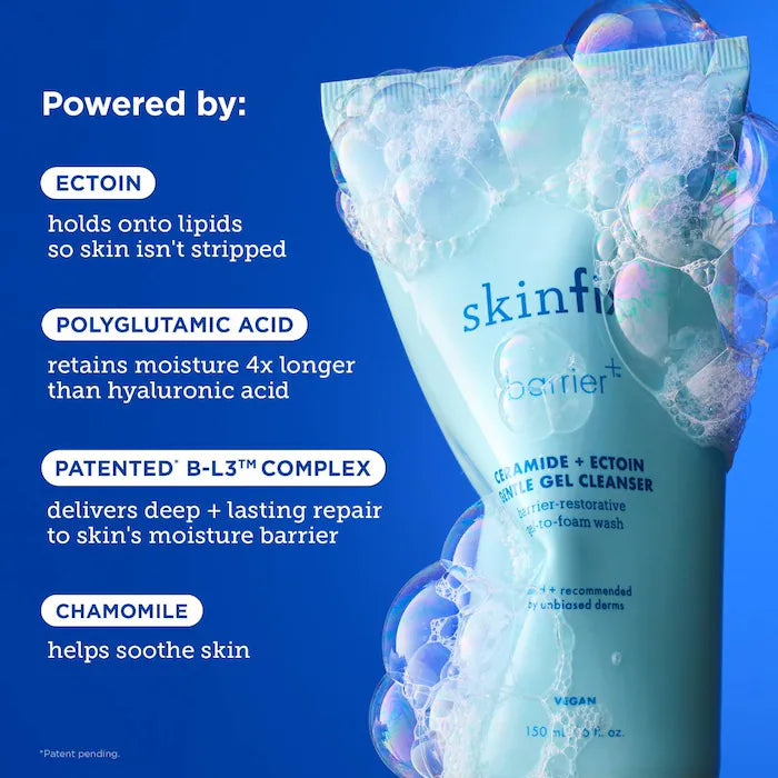 Skinfix  barrier+ Ceramide + Ectoin Hydrating Gentle Gel Cleanser