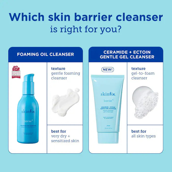 Skinfix  barrier+ Ceramide + Ectoin Hydrating Gentle Gel Cleanser
