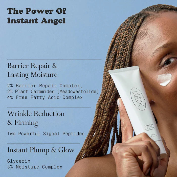 Dieux  Instant Angel Lipid & Peptide-Rich Moisturizer + Barrier Repair