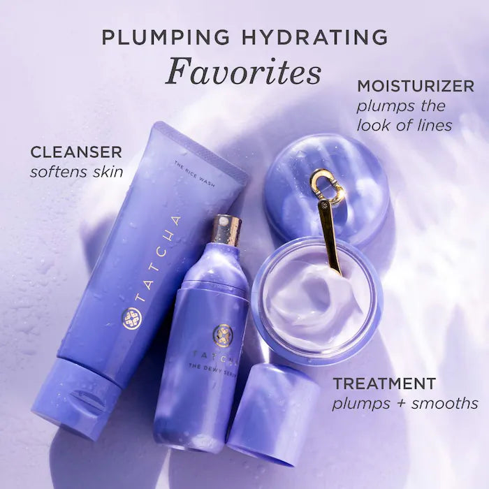 Tatcha  The Dewy Skin Cream Plumping & Hydrating Refillable Moisturizer
