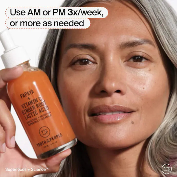 Youth To The People  Superfruit Gentle Exfoliating Cleanser with Vitamin C + Papaya 504 | Ask a question | 53.2K