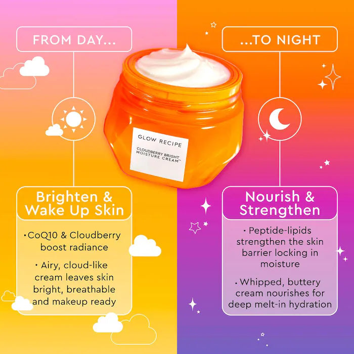 Glow Recipe  Cloudberry Bright Refillable Cream Moisturizer