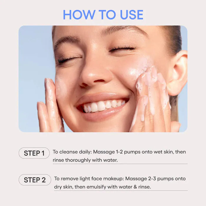 LANEIGE  Water Bank Gentle Gel Cleanser with Hyaluronic Acid