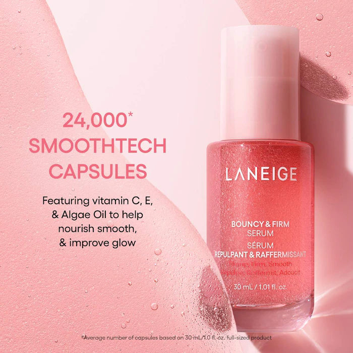 Laneige Bouncy & Firm Radiance Boosting Serum with Peony & Collagen Complex™