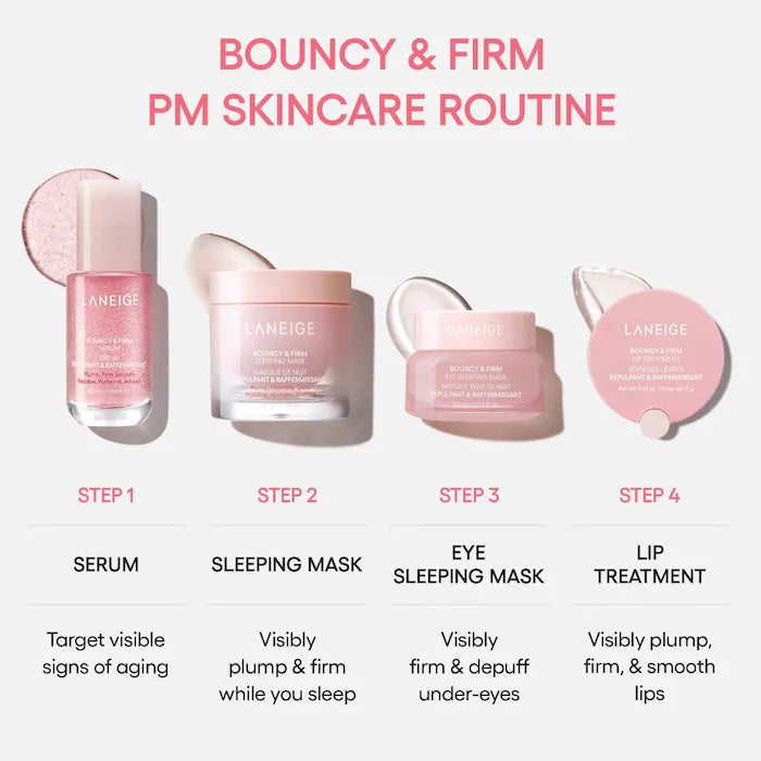 Laneige Bouncy & Firm Radiance Boosting Serum with Peony & Collagen Complex™