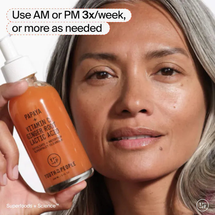 Youth To The People  Mini Superfruit Gentle Exfoliating Cleanser with Vitamin C + Papaya