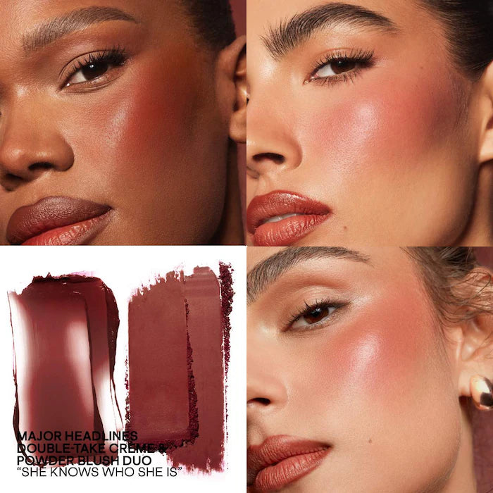 PATRICK TA Major Headlines Double-Take Crème & Powder Blush Duo