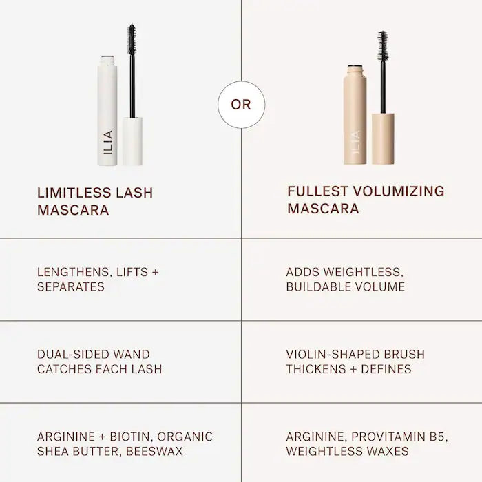 ILIA Limitless Lash Lengthening Clean Mascara