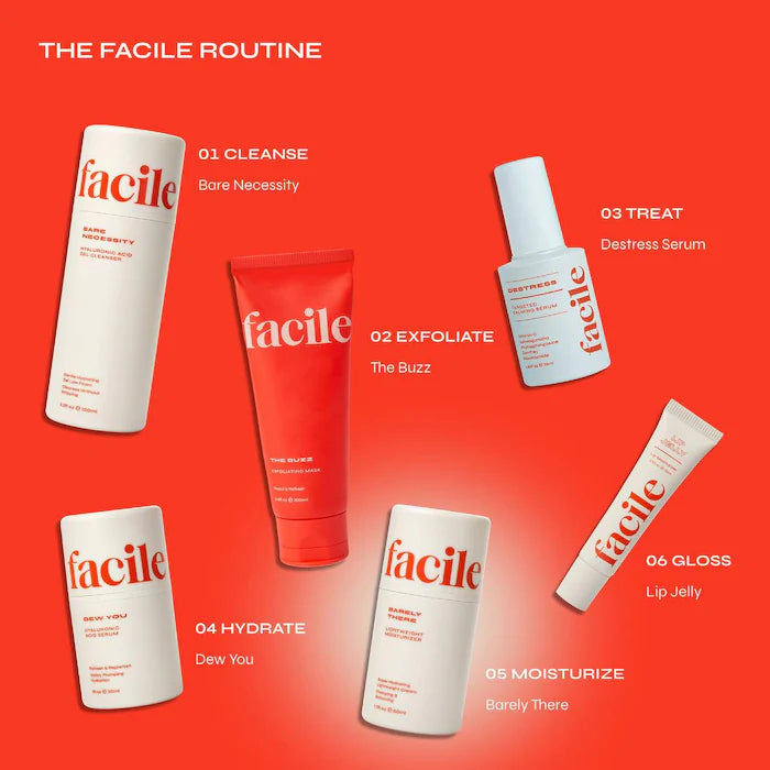 Facile  Barely There Hyaluronic Acid Lightweight Moisturizer