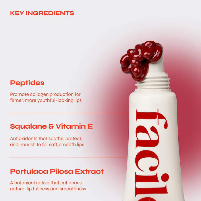 Facile  Lip Jelly Hydrating Glossy Peptide Treatment