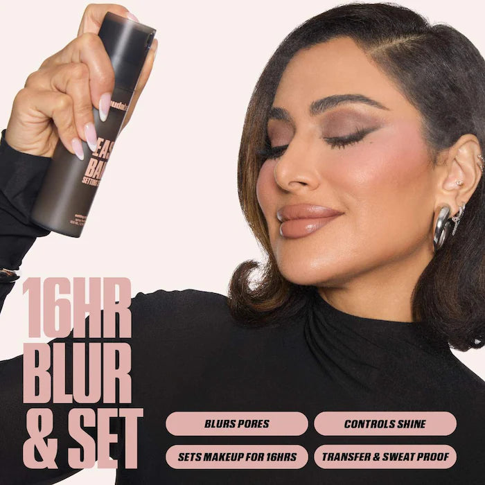 HUDA BEAUTY  Easy Bake Blurring Setting Spray with 16-Hour Wear