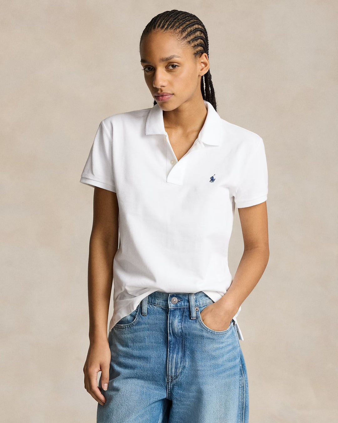 Ralph Lauren Classic Fit Mesh Polo Shirt