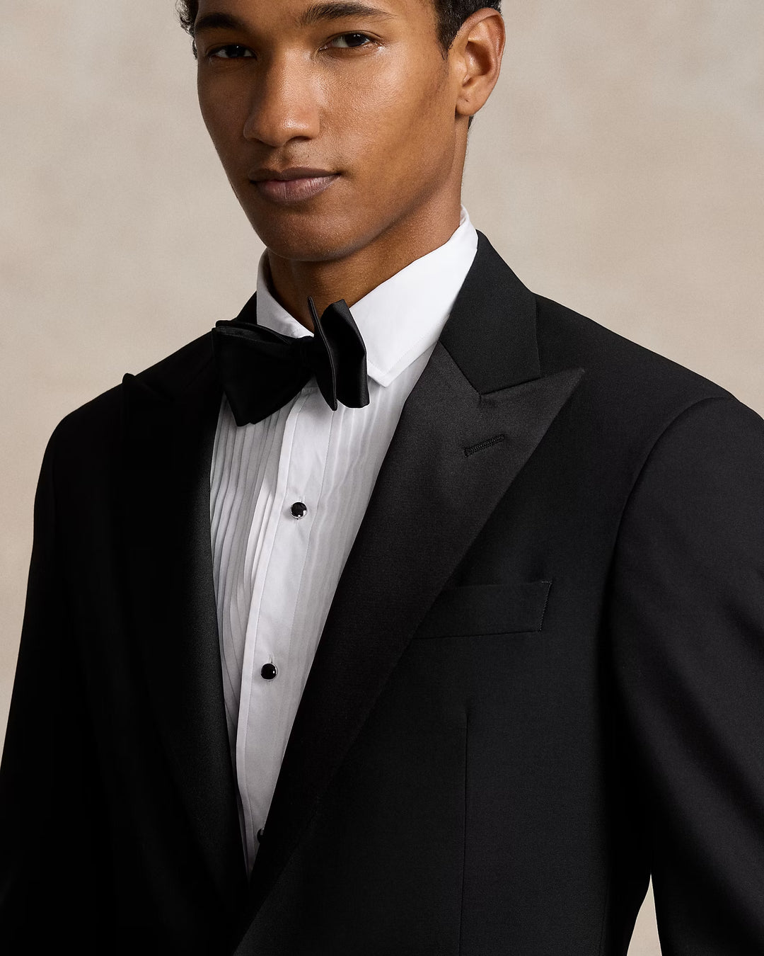 Ralph Lauren Polo Tailored Wool Barathea Peak Tuxedo