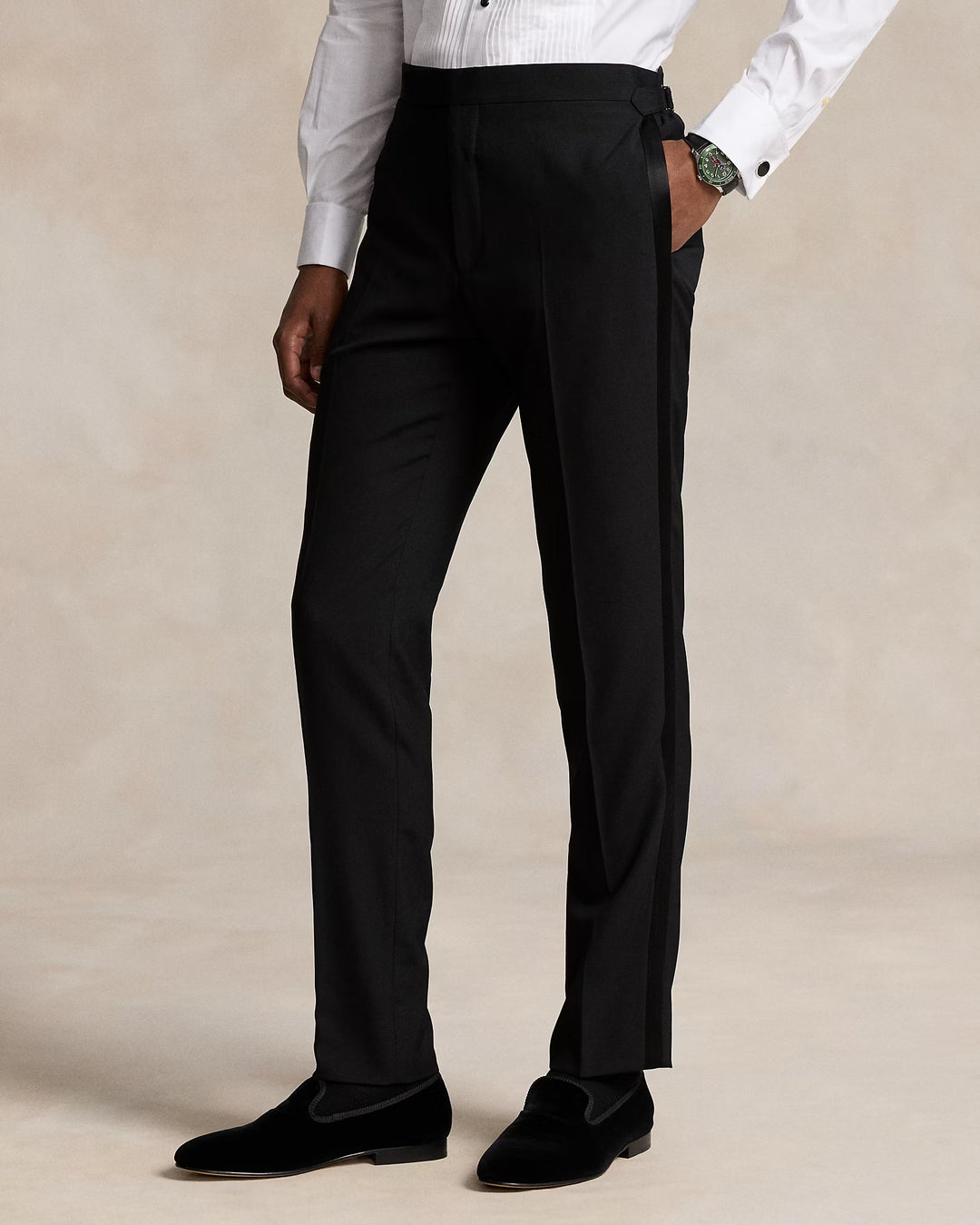 Ralph Lauren Polo Tailored Wool Barathea Peak Tuxedo