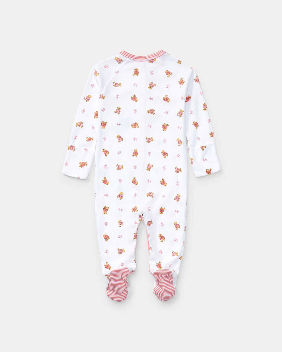 Ralph Lauren Polo Bear Cotton Footed Coverall