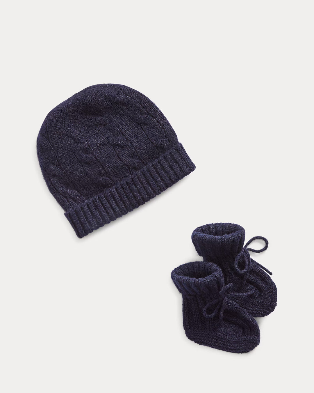 Ralph Lauren Cashmere Beanie & Bootie Set