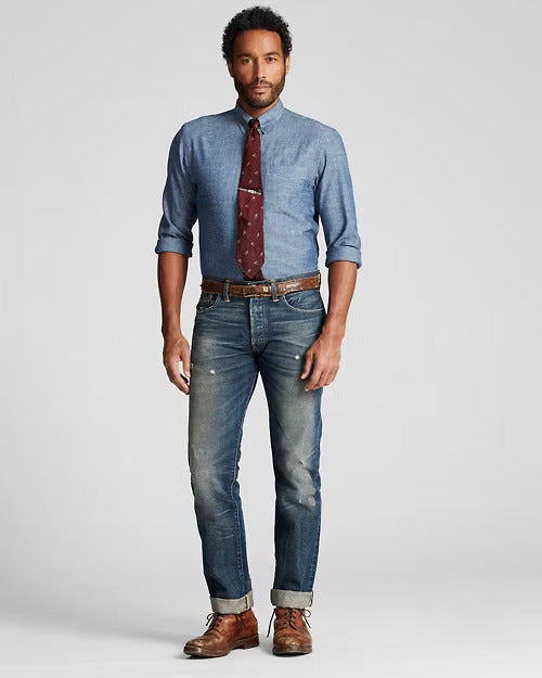 Ralph Lauren Slim Fit Chambray Shirt