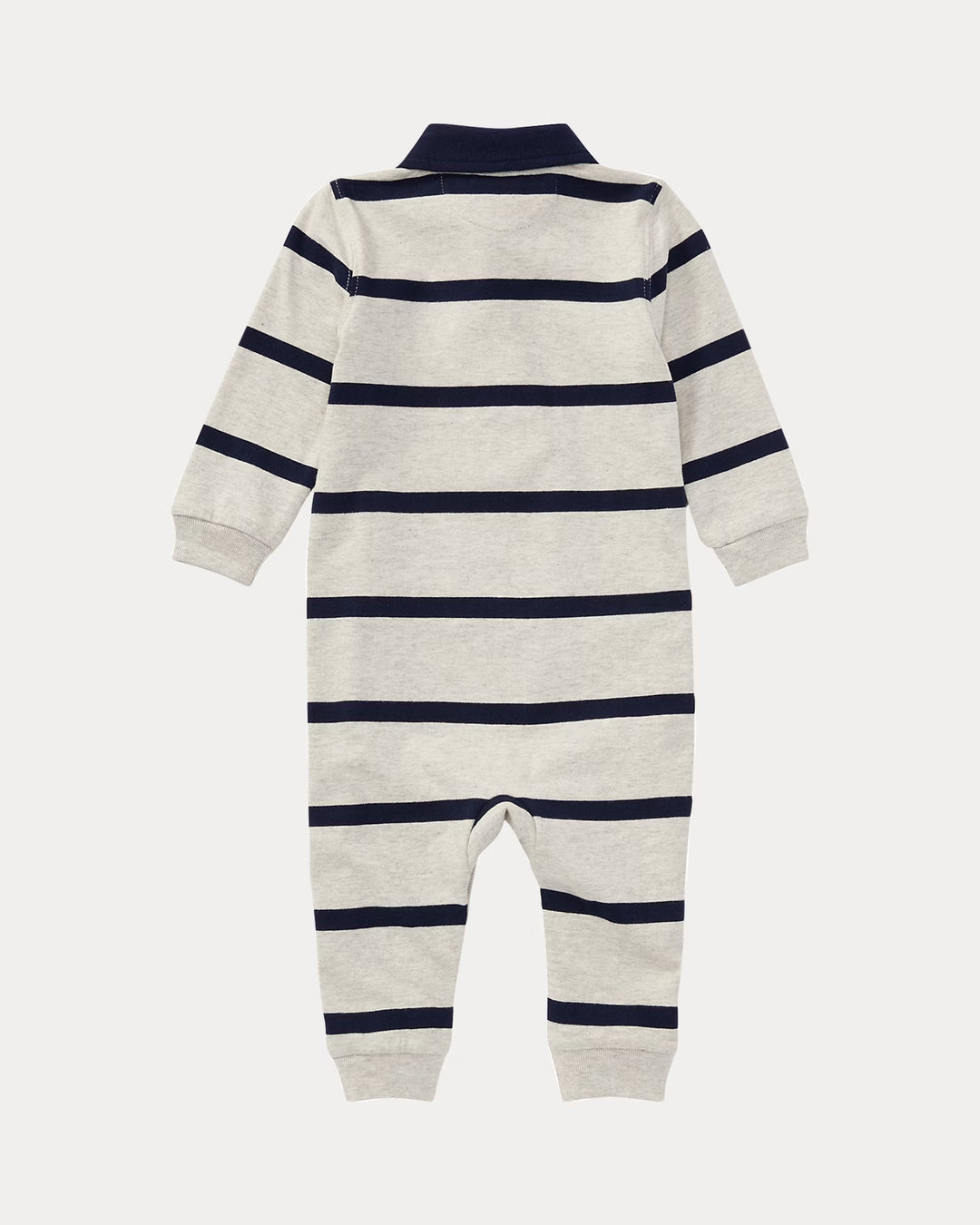 Ralph Lauren  Striped Cotton Jersey Rugby Coverall