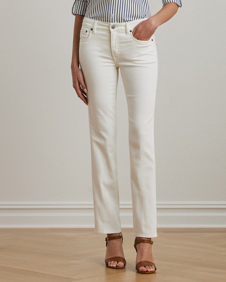 Ralph Lauren Mid-Rise Straight Jean