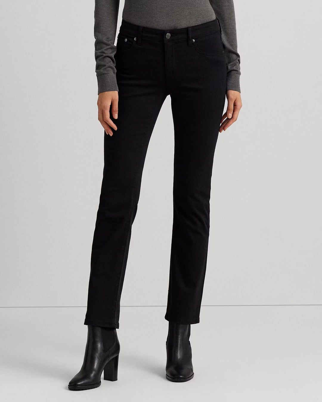 Ralph Lauren Mid-Rise Straight Jean