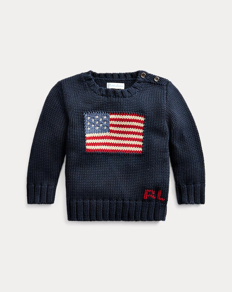 Ralph Lauren The Iconic Flag Sweater