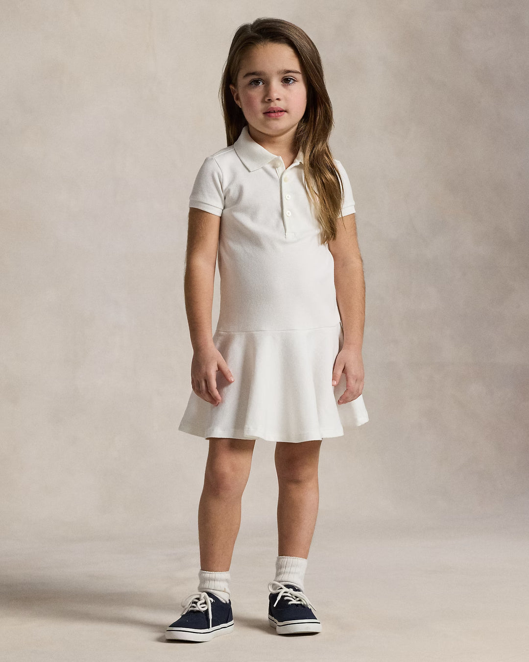 Ralph Lauren Stretch Mesh Polo Dress