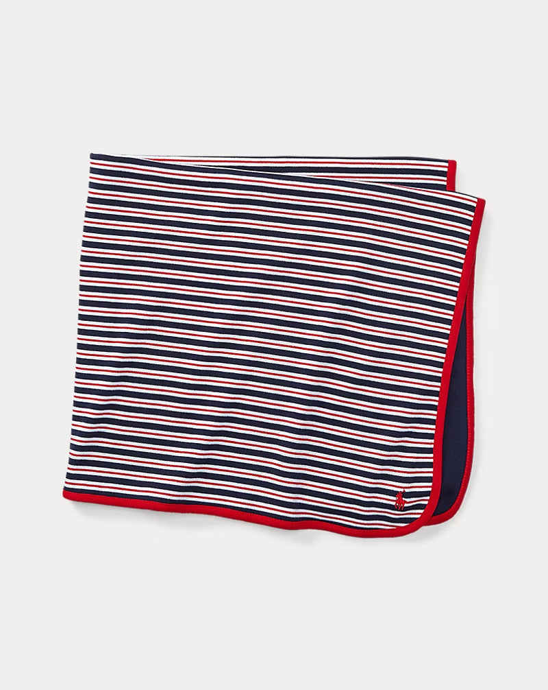 Ralph Lauren Striped Cotton Blanket