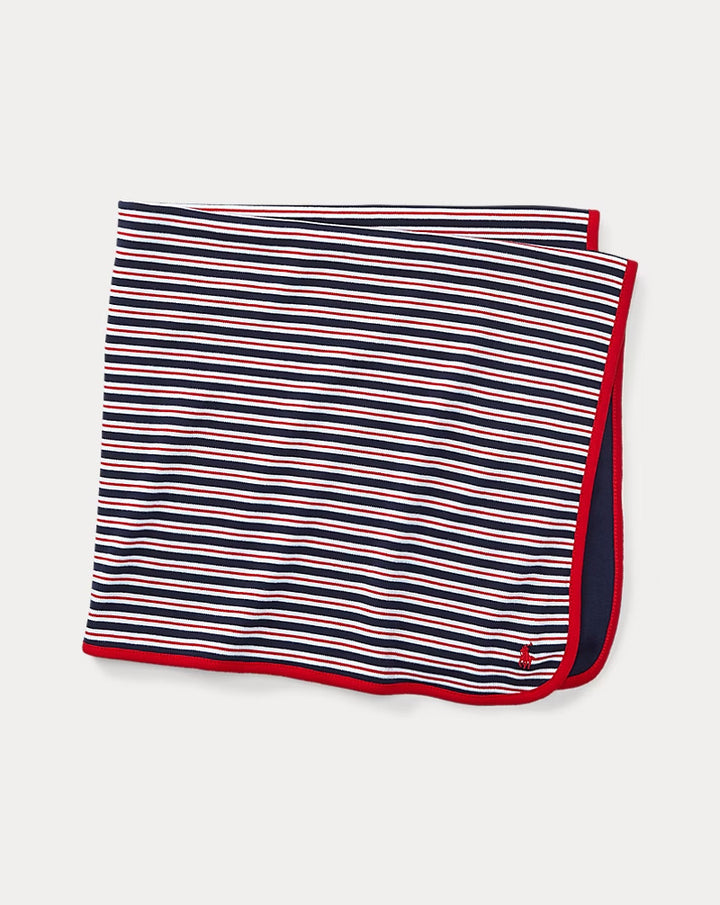 Ralph Lauren Striped Cotton Blanket