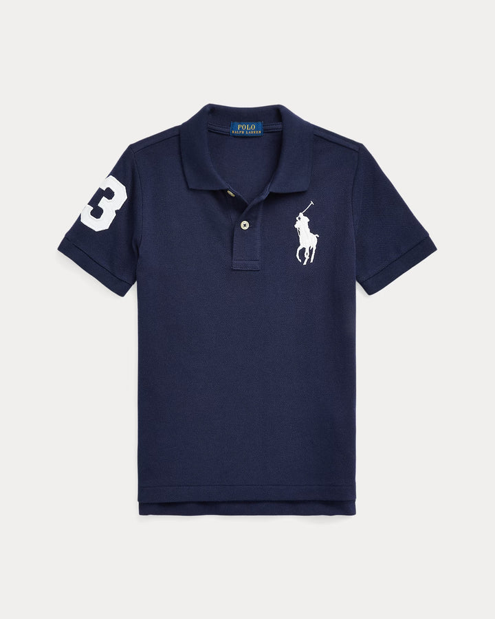 Ralph Lauren Big Pony Cotton Mesh Polo Shirt
