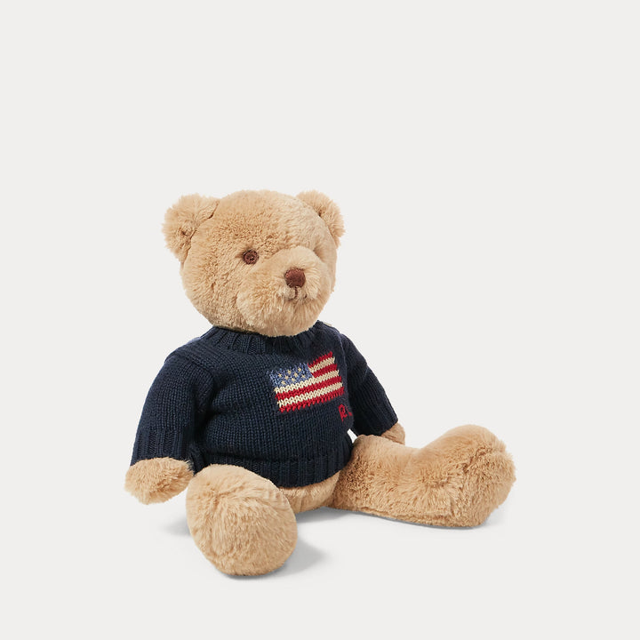 Ralph Lauren Small Flag-Sweater Polo Bear
