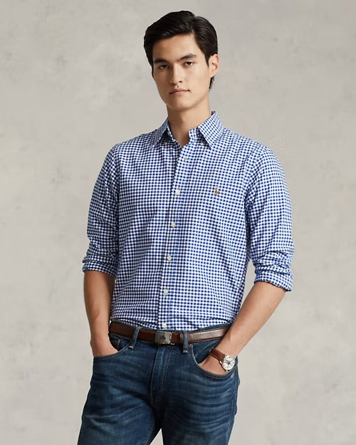 Ralph Lauren Classic Fit Gingham Oxford Shirt
