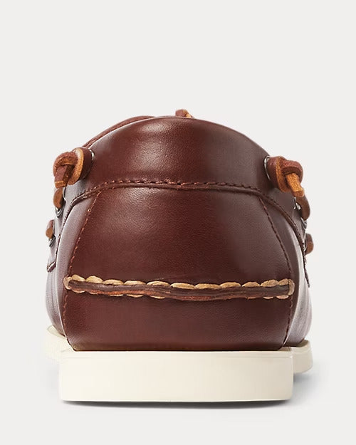 Ralph Lauren Merton Leather Boat Shoe