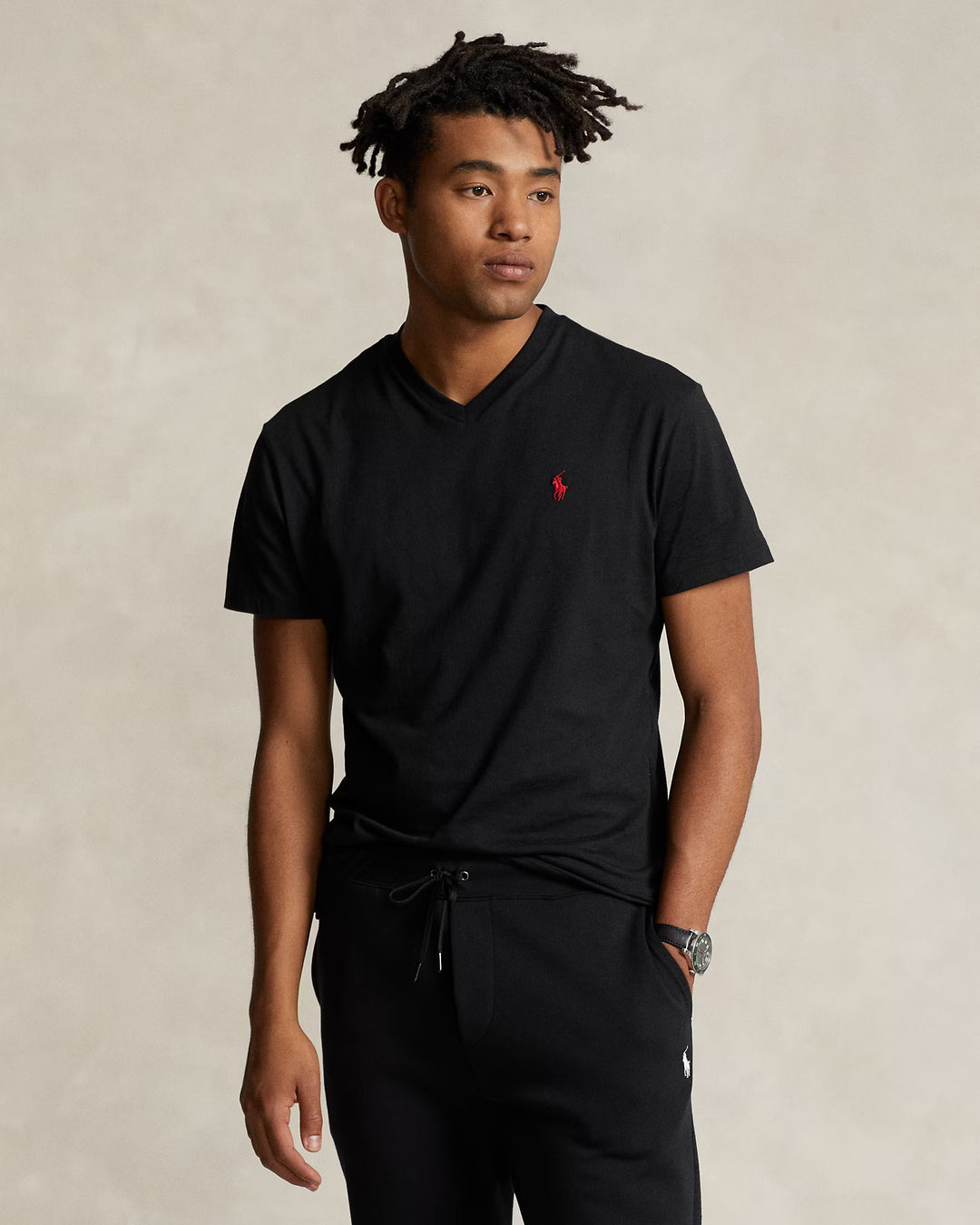 Ralph Lauren Classic Fit Jersey V-Neck T-Shirt