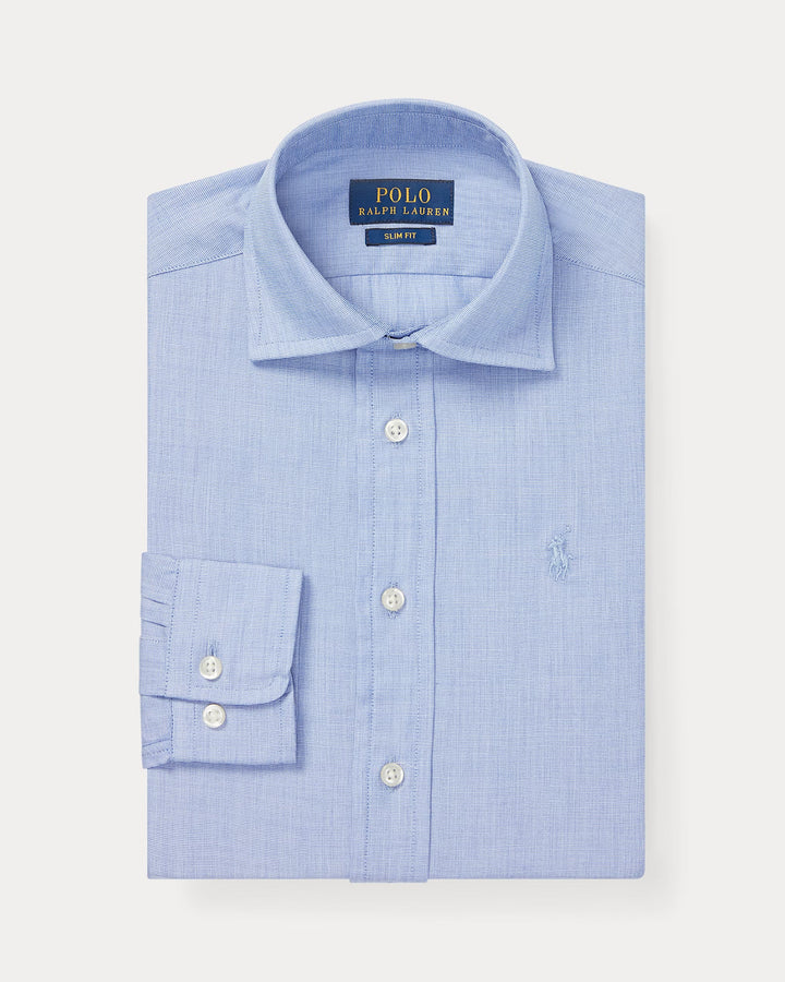 Ralph Lauren Regent Slim Fit Cotton Dress Shirt