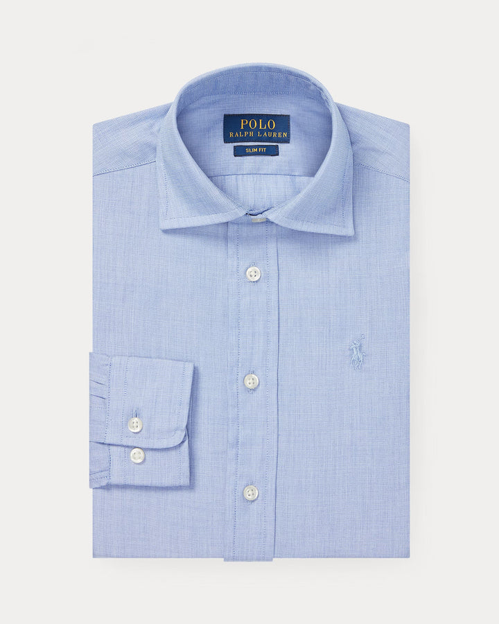 Ralph Lauren Regent Slim Fit Cotton Dress Shirt