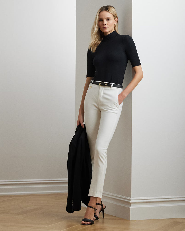 Ralph Lauren Jersey Turtleneck Top