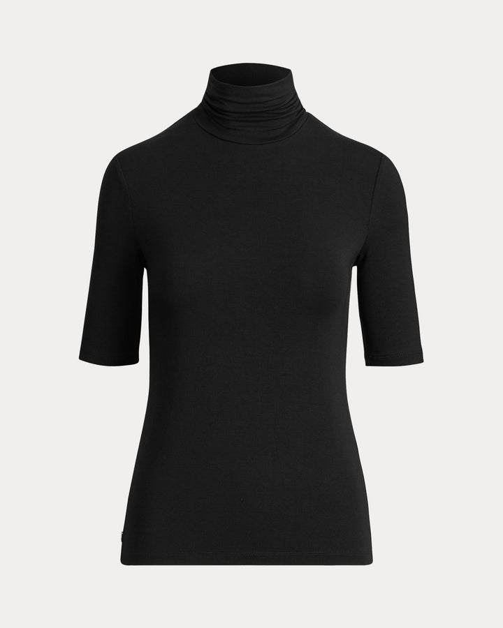 Ralph Lauren Jersey Turtleneck Top