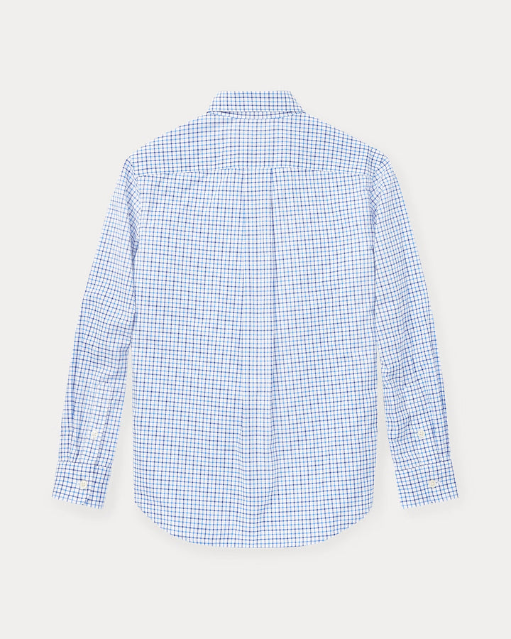 Ralph Lauren Tattersall Cotton Poplin Shirt
