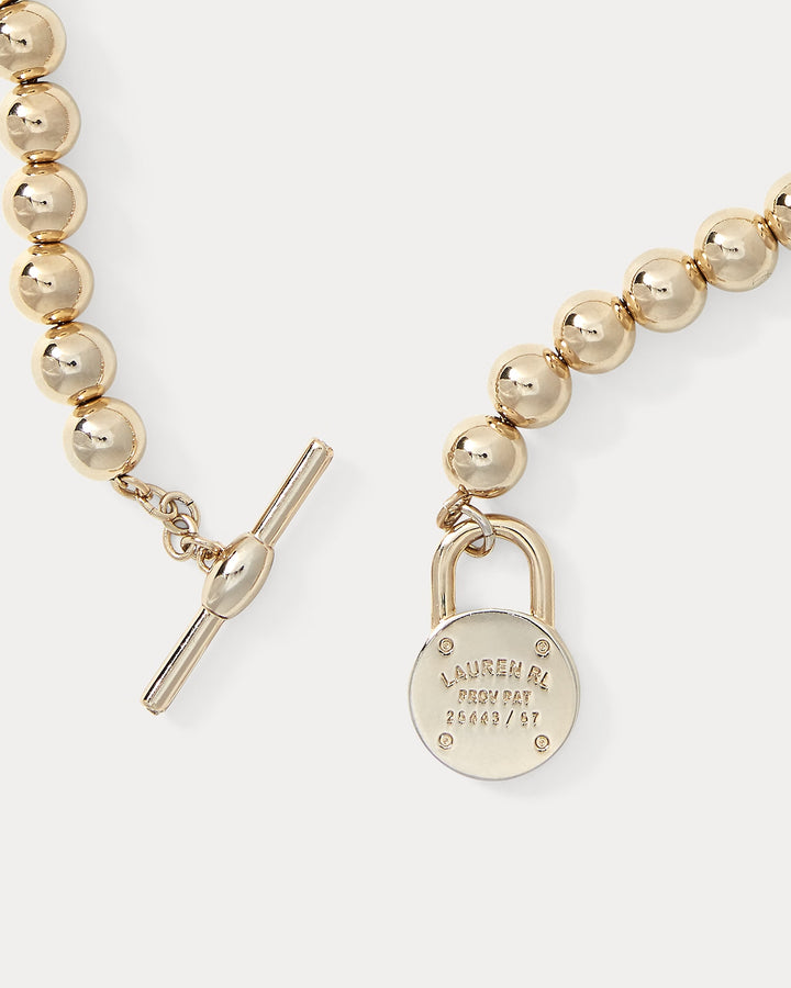 Ralph Lauren Metal Bead Necklace